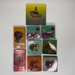 JUVIAS Place Makeup 5 Eyeshadow Pallette, 2 Blush, 2 Packs Nubian Lashes NEW